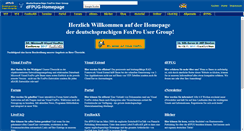 Desktop Screenshot of dfpug.de
